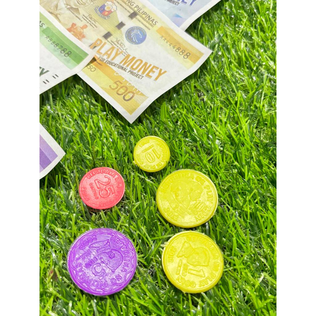 Play Money Set with Coins Philippine Money Laruan Pera ng mga Bata ...