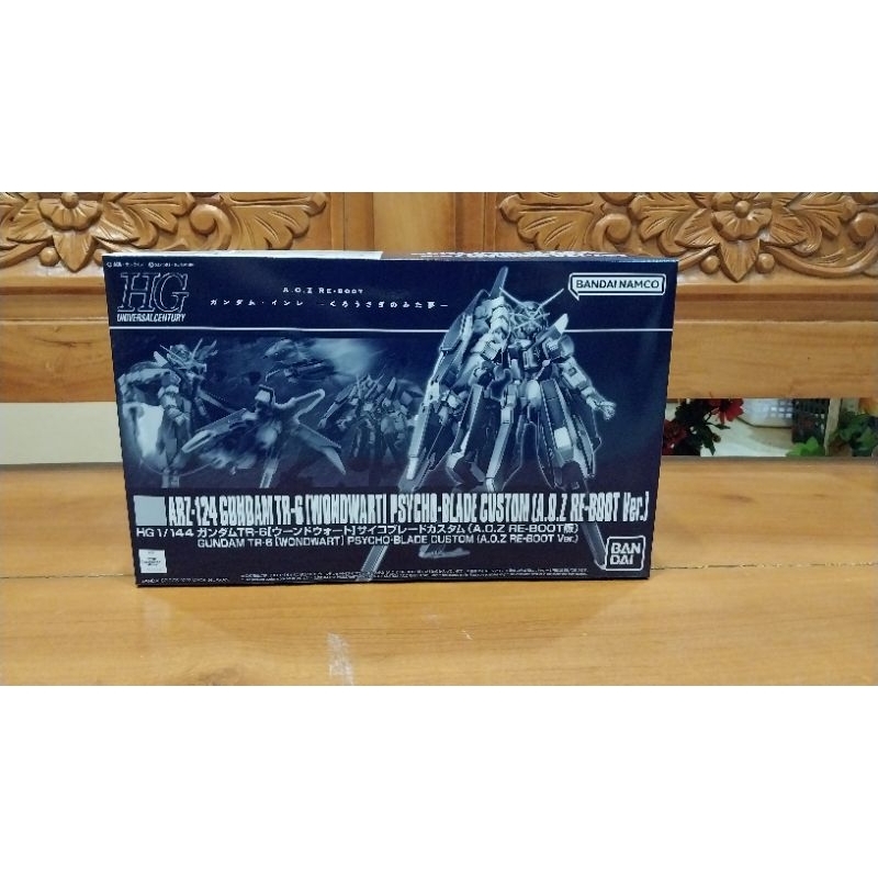 Kit Modèle HG 1/144 GUNDAM TR-6 WOUNDWORT - Psycho-Blade, A.O.Z, Redémarrage - Bandai Premium