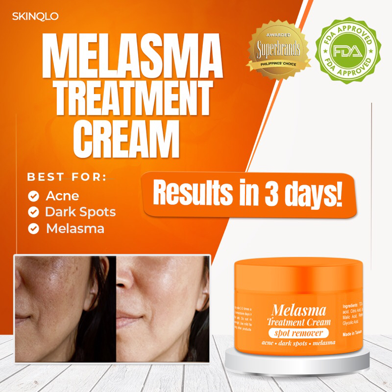 Skinqlo Melasma Treatment Cream Spot Remover Shopee Philippines 4788