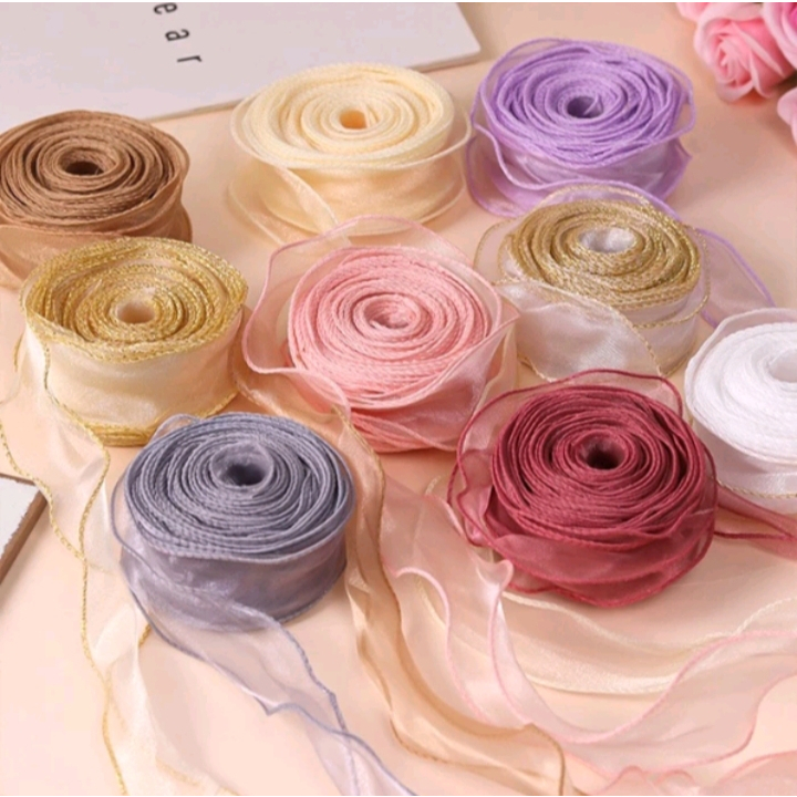 sheer rchiffon ribbon organza satin ribbons,bouquet gift wrap bow ...