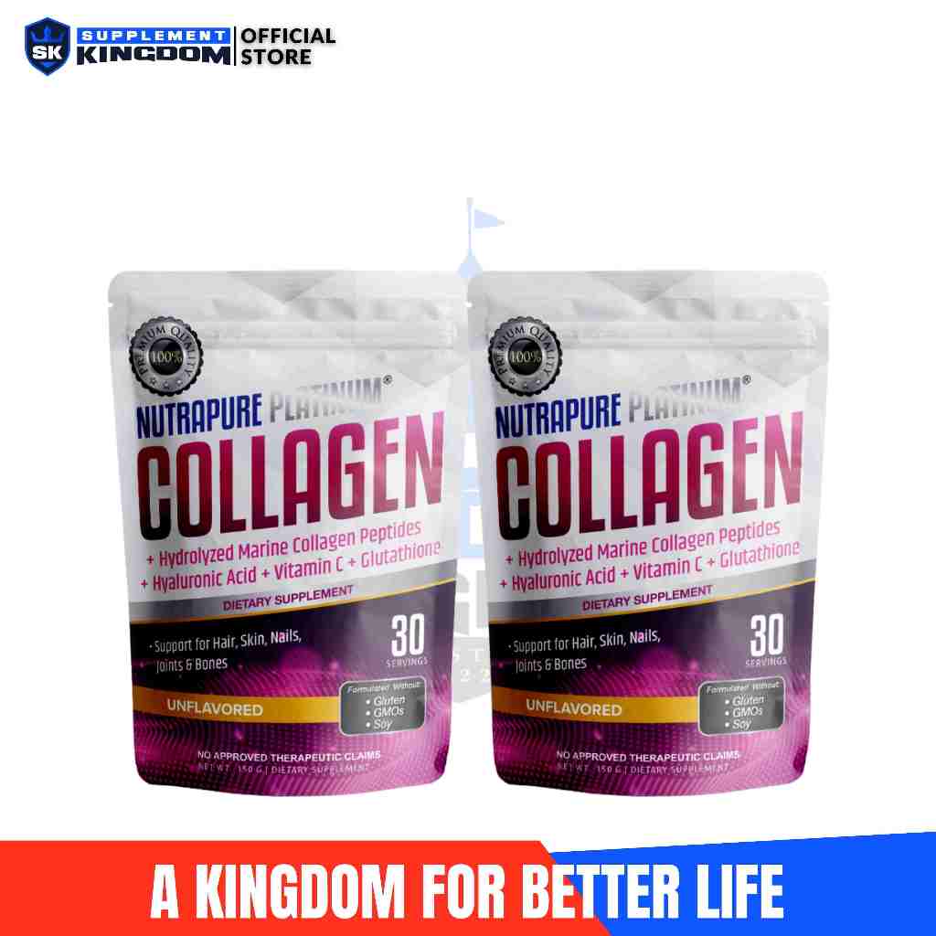 Nutrapure Platinum Hydrolyzed Marine Collagen Peptide 30servings ...