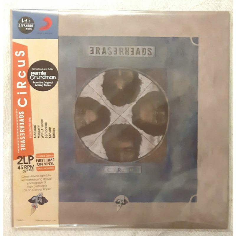 VINYL 2LP Eraserheads Circus Album (Japan Pressed with OBI) Shopee