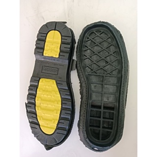 RUGGED 01 BLACK MOULDED RUBBER SOLE