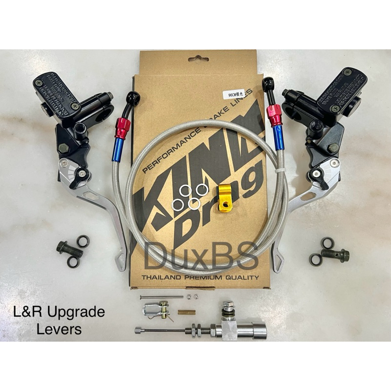 Hydraulic Clutch Silver Set (Cable to Hydraulic Clutch Conversion) W