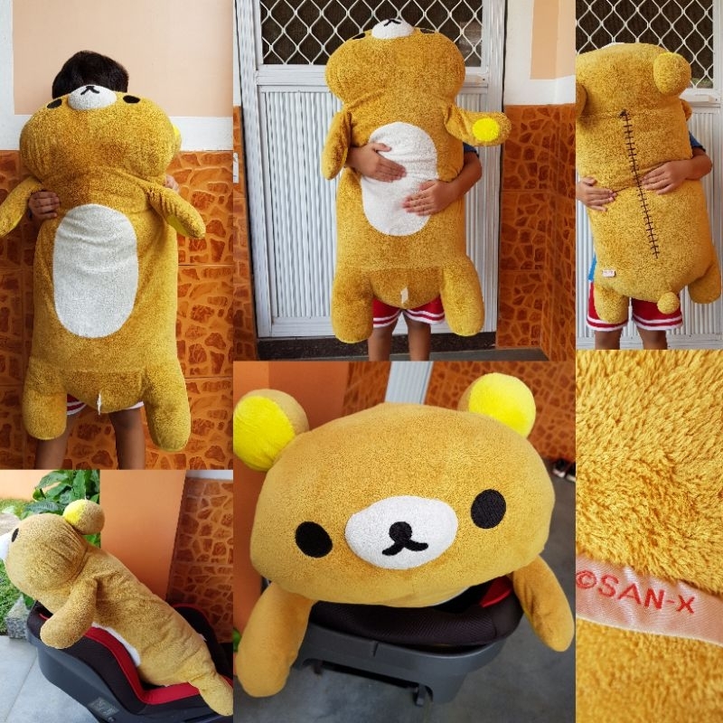 San-x rilakkuma pillow/tanday mahaba plushie | Shopee Philippines