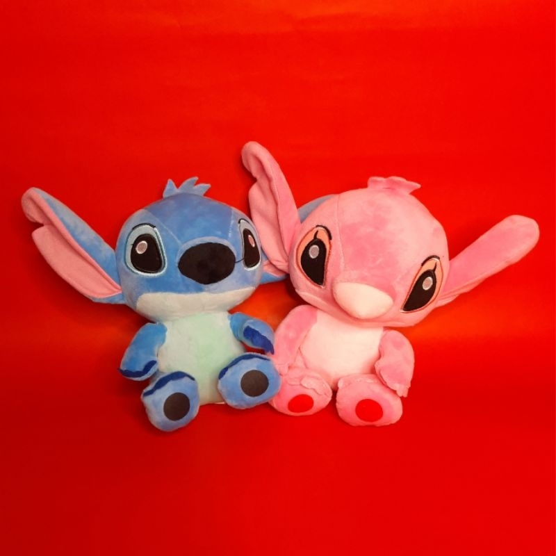 Cute Stitch and Angel Plushies | Shopee Philippines