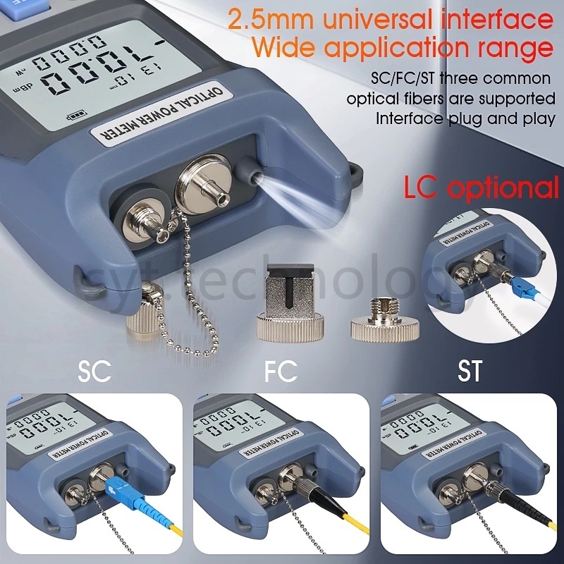 AUA-G710B 10mW/20mW/30mW COMPTYCO OPTICAL POWER METER+VISUAL LOCATOR ...