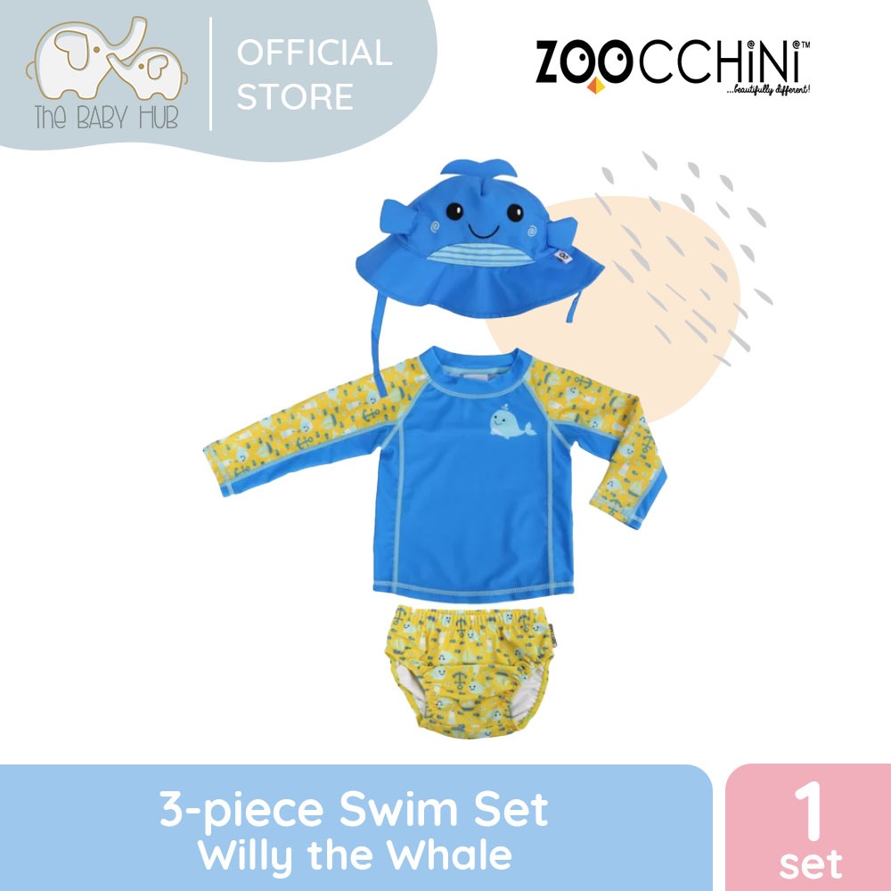 Zoocchini 3-Piece Swim Set | Shopee Philippines