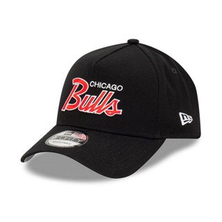 New Era Ripstop 9forty A-frame Atlanta Braves Cap in Black