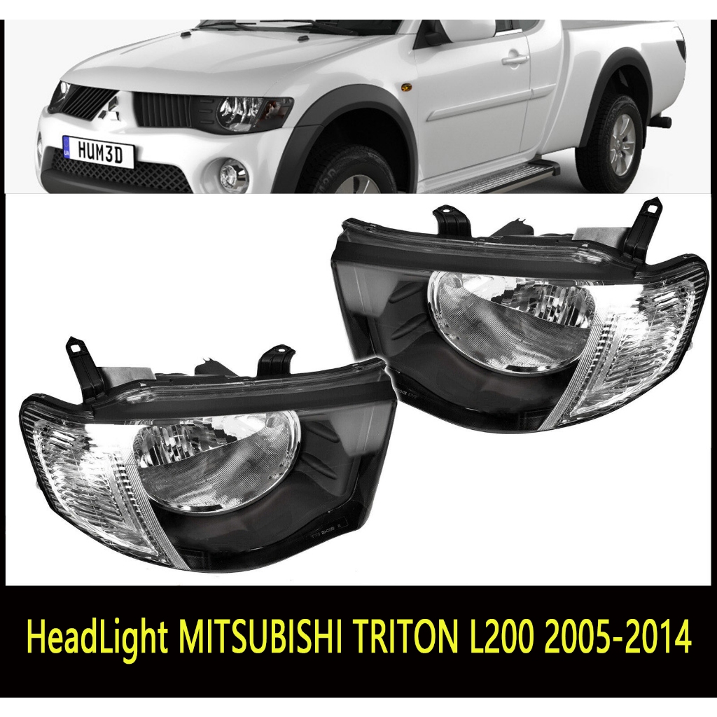 Triton Headlight Mitsubishi Headlamp Head Lamp Head Light for ...