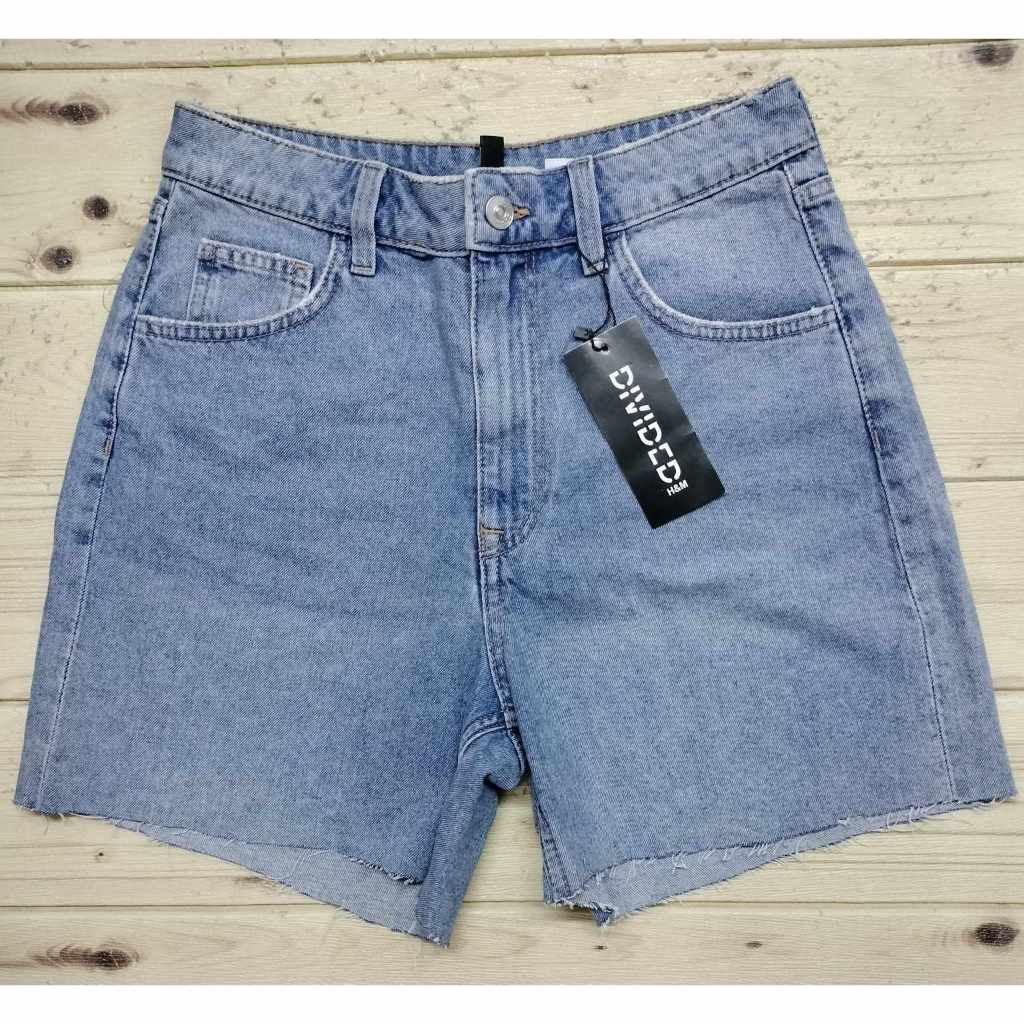 H. .M. D1v1d3d Bermuda High Waist Shorts Women s