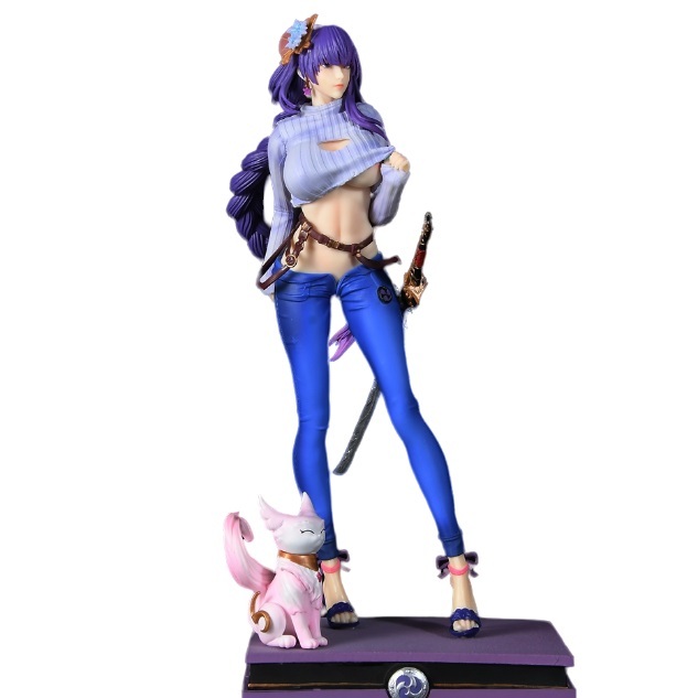 Genshin Impact Raiden Shogun Fallen Angel Studio Beelzebul 31cm