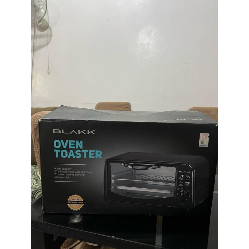 BlAKK Oven toaster 9L Shopee Philippines