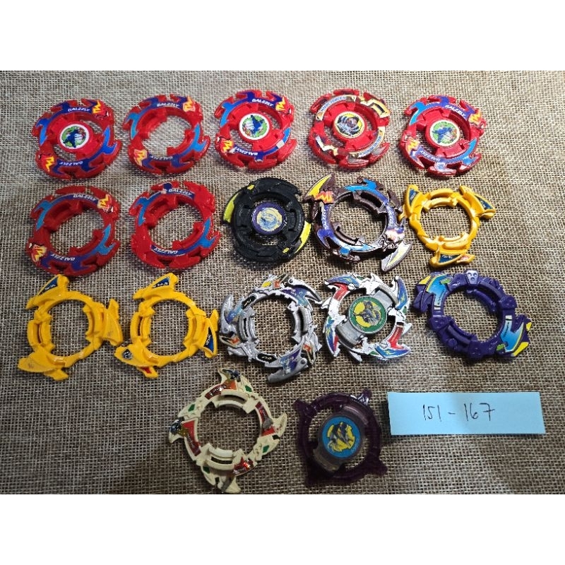 Beyblade First Gen/Bakuten Shoot Attack Ring Parts (4) Takara | Shopee ...