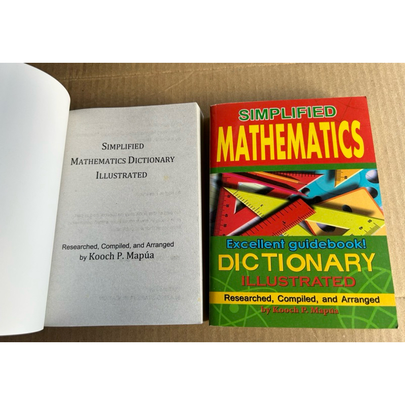 Mathematics Dictionary (480 pages) | Shopee Philippines