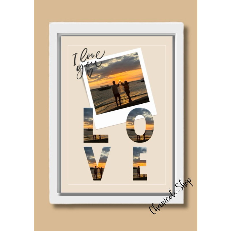 Customized/Personalized Wall Photo frame - A4 size FREE Inspired Instax ...