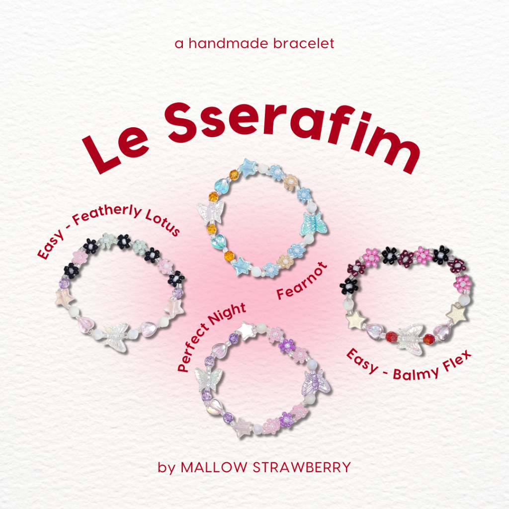 LE SSERAFIM /RING BRACELET 2点セット LE SSERAFIM Logo Double Layered Cross Ring – Kpop Exchange