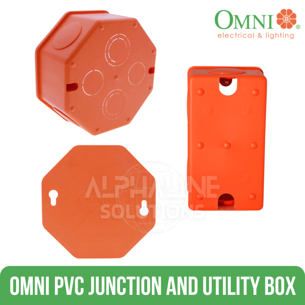 OMNI Utility Box Junction Box w Cover WSJ-001 WJC-001 WUB-001