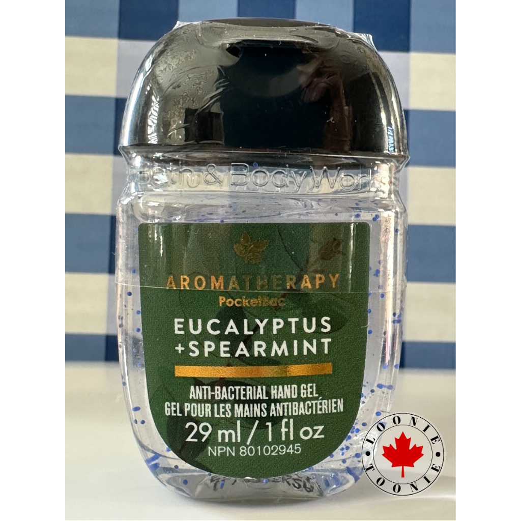 Eucalyptus Spearmint Anti-Bacterial Hand Gel By Bath & Body Works - BBW 29ml PocketBac | Shopee ...