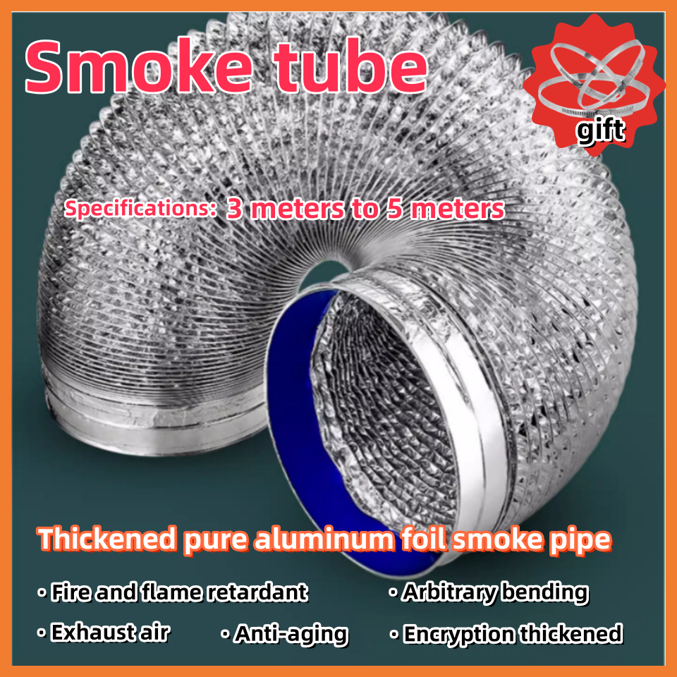 Preferred exhaust pipe 3/4/5/6/8 inch double thickened range hood Soft ...