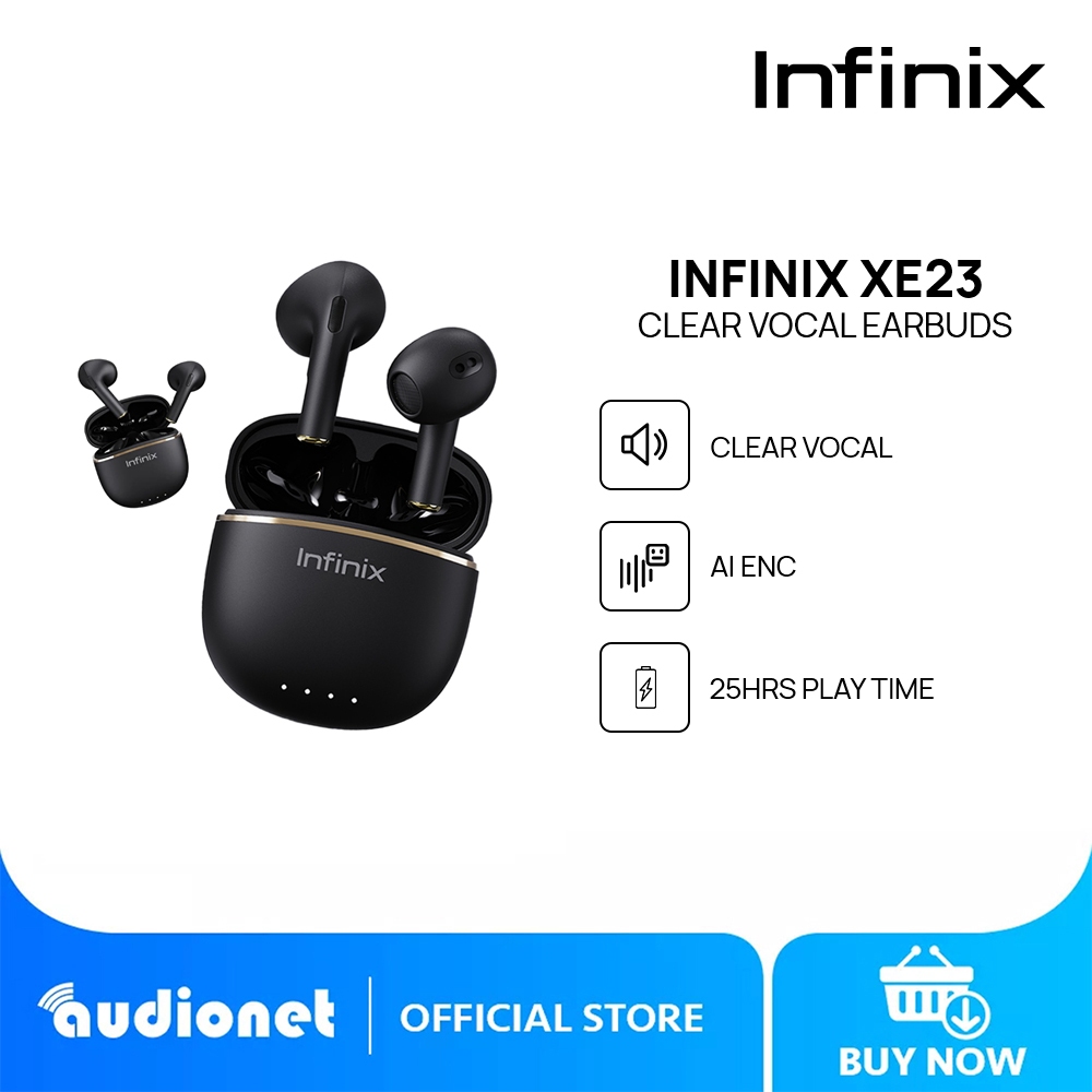 Infinix XE23 Clear Vocal Earbuds | Shopee Philippines