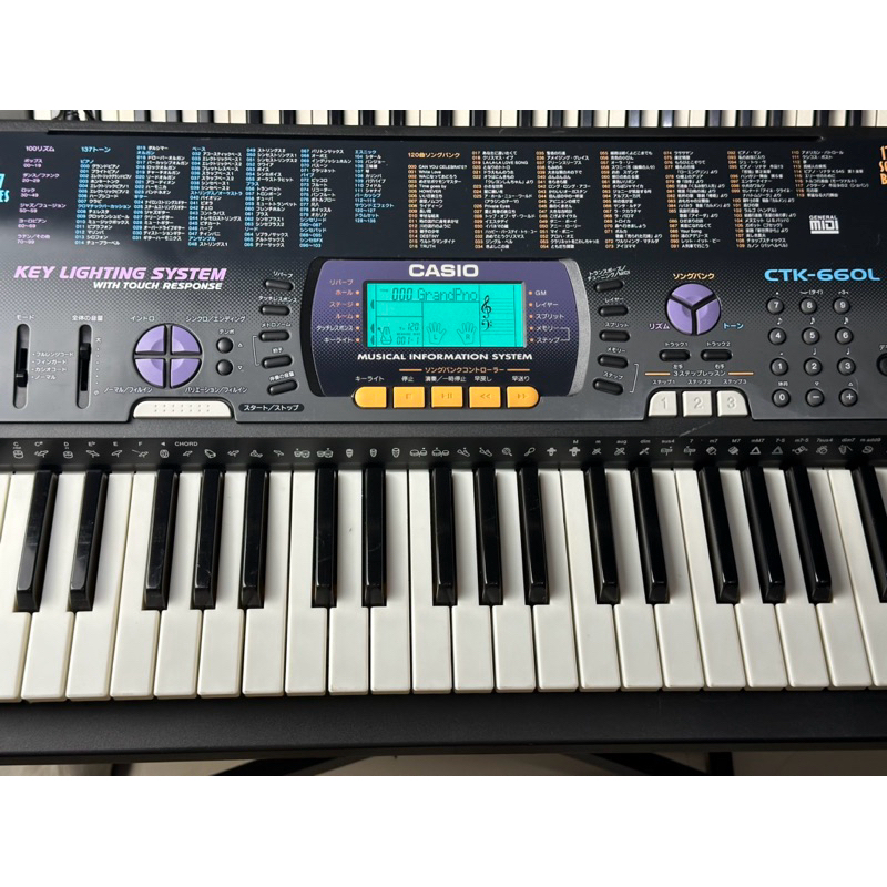 Casio CTK-660L Piano Keyboard Organ 61 Keys Touch Response Church Band for  Adult and Beginners Music