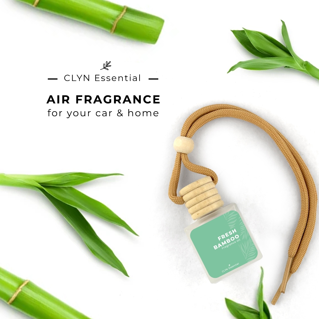CLYN Essential Fre$h B@mb00 Car Scent Oil-Based Hanging Diffuser (10ml ...