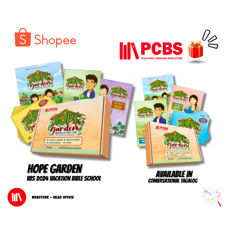 PCBS VBS Hope Garden 2024 Starter Set Package (VBS VACATION BIBLE