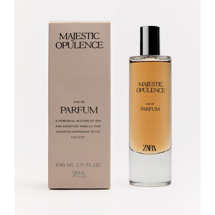 Parfum ZARA Majestic Opulence 80ml - Édition Discontinuée, Une Rareté à Saisir !