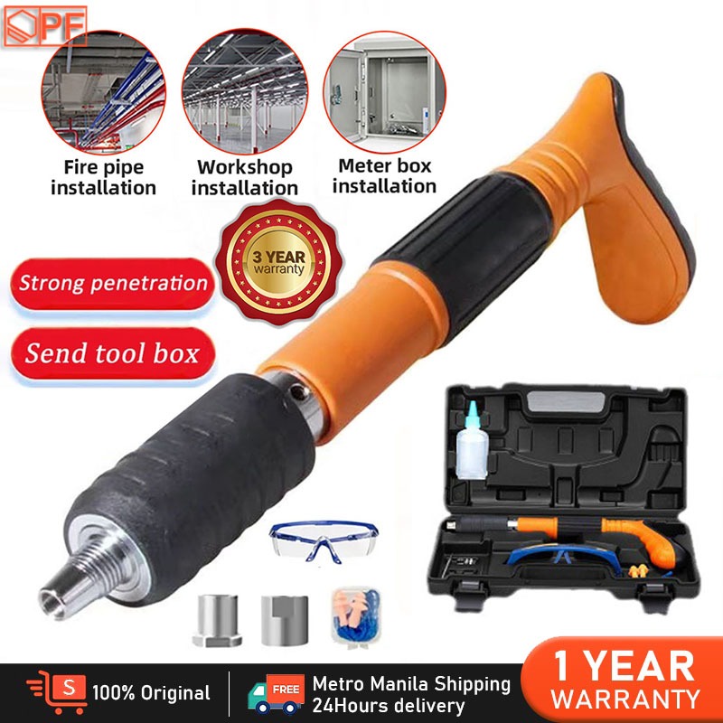 Nail Gun Heavy Duty Chisel Gun Rivet Tool Concrete Tufting Gun Manual ...