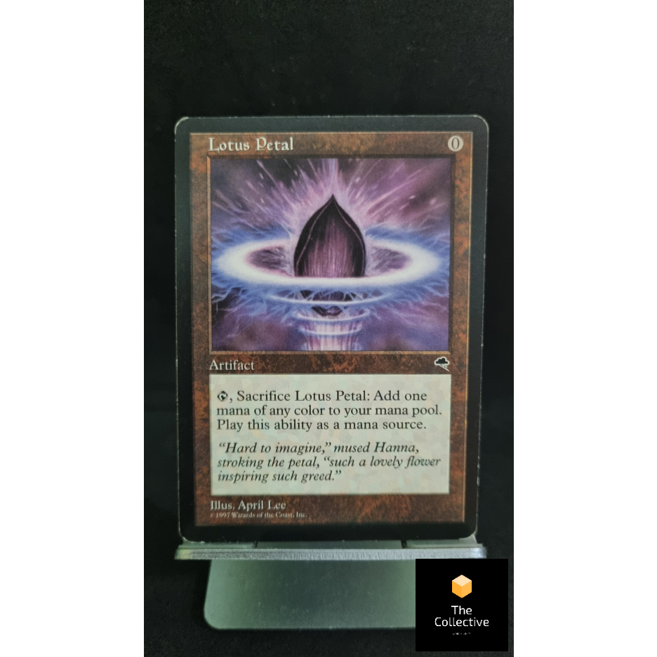 Magic the Gathering MTG Card Game Lotus Petal TMP (NF) [COLORLESS] / [ID CB1] Shopee