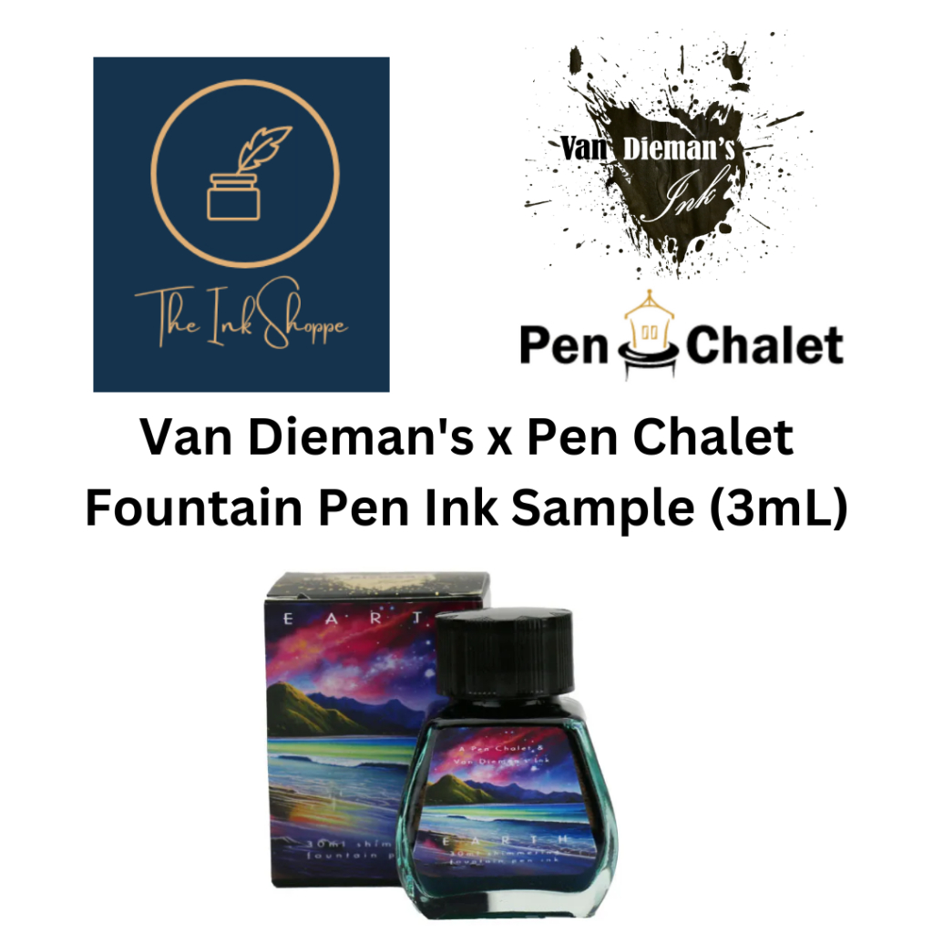 Van Dieman's x Pen Chalet Exclusive Solar System Fountain Pen Ink ...