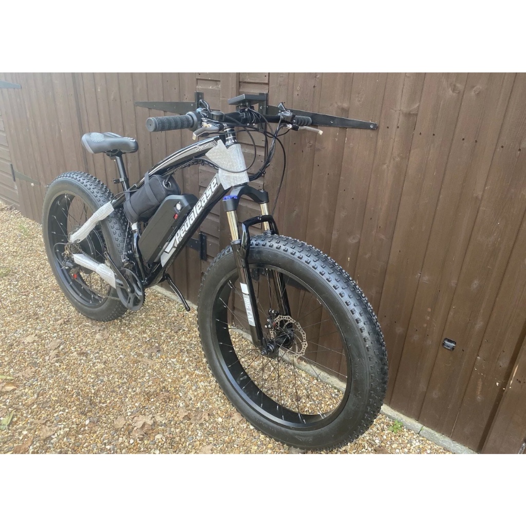 electric ebike Fat Wheel 48v 1500w 14Ah Battery 26x4inch Pedalease Big Cat Black Shopee Philippines