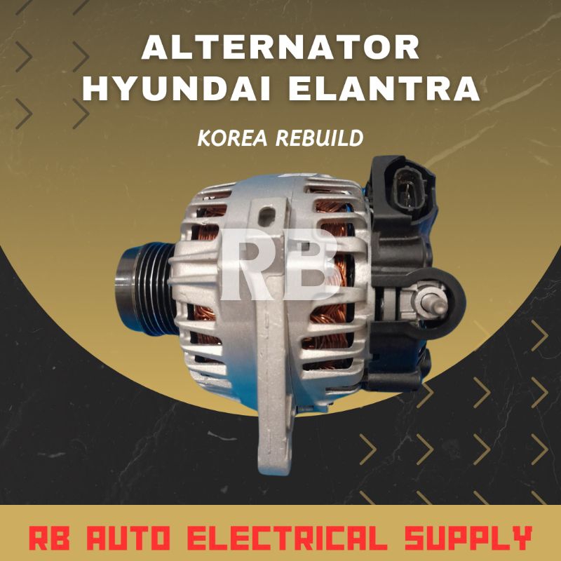 ALTERNATOR KIA SOUL/HYUNDAI ELANTRA/TUCSON/SPORTAGE/KONA GAS 12V NU