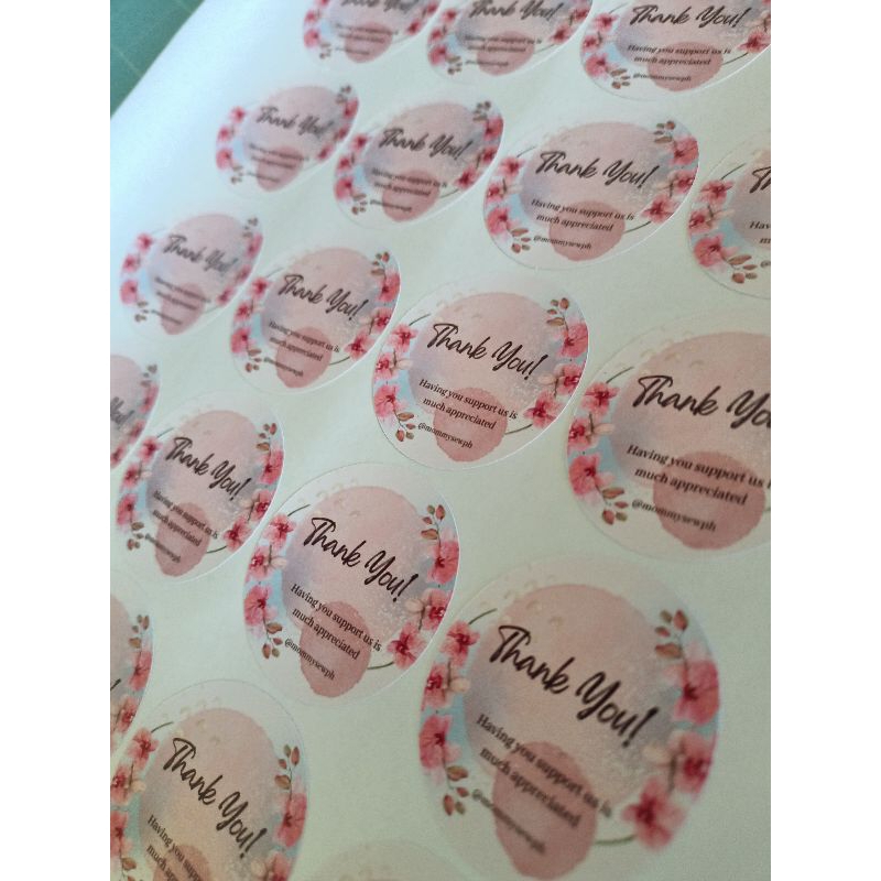 A4 SIZE LOGO STICKER Shopee Philippines