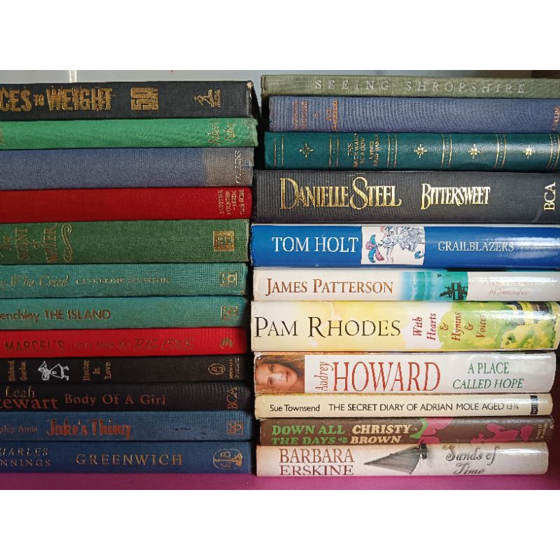 MIX HARDBOUND BOOKS [small-medium size][preloved] | Shopee Philippines