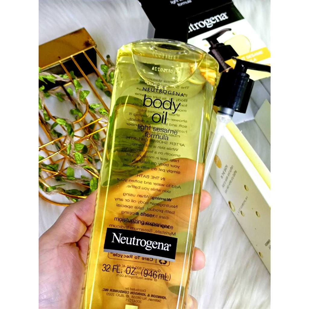 Neutrogena Body Oil 946ml | Shopee Philippines