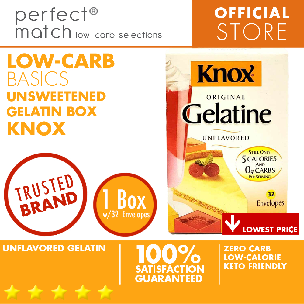 PerfectMatch Lowcarb® l Knox Original Gelatine Unflavored Low