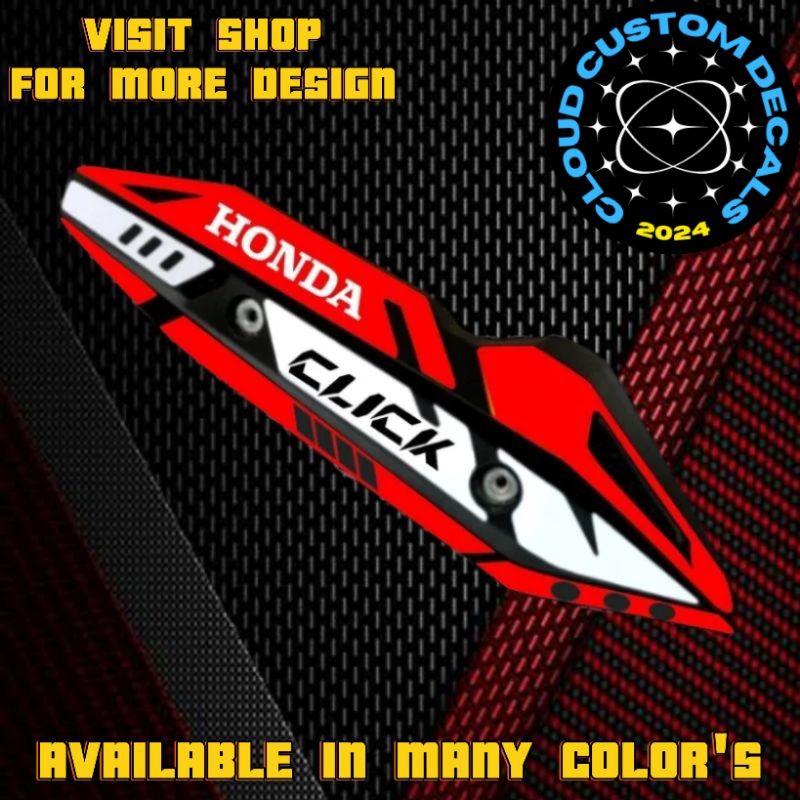 Honda Click V2 and V3 Heatguard Sticker | Shopee Philippines