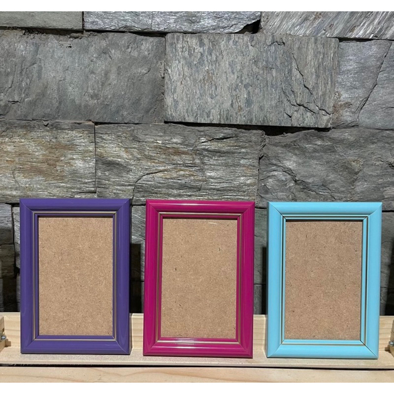 2R, 3R, 4R Picture Frame Maroon, Black, Pink, Baby Blue, Lavender, and ...