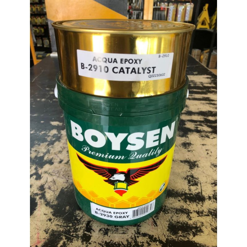 BOYSEN ACQUA EPOXY GRAY SET WITH CATALYST B-2930 | Shopee Philippines