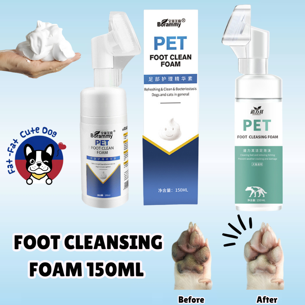 Dog Paw Cleaner Portable Waterless Cleaning Shampoo for Dogs Foot