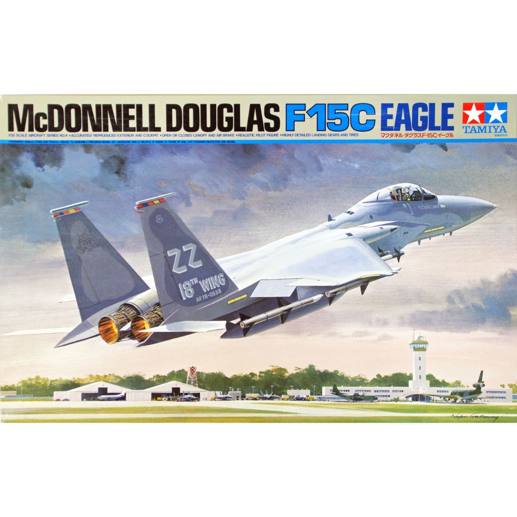 Tamiya McDonnell Douglas F-15C Eagle 1/32 Scale Kit | Shopee Philippines