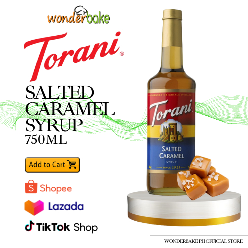 Torani Salted Caramel Syrup 750ml Shopee Philippines 