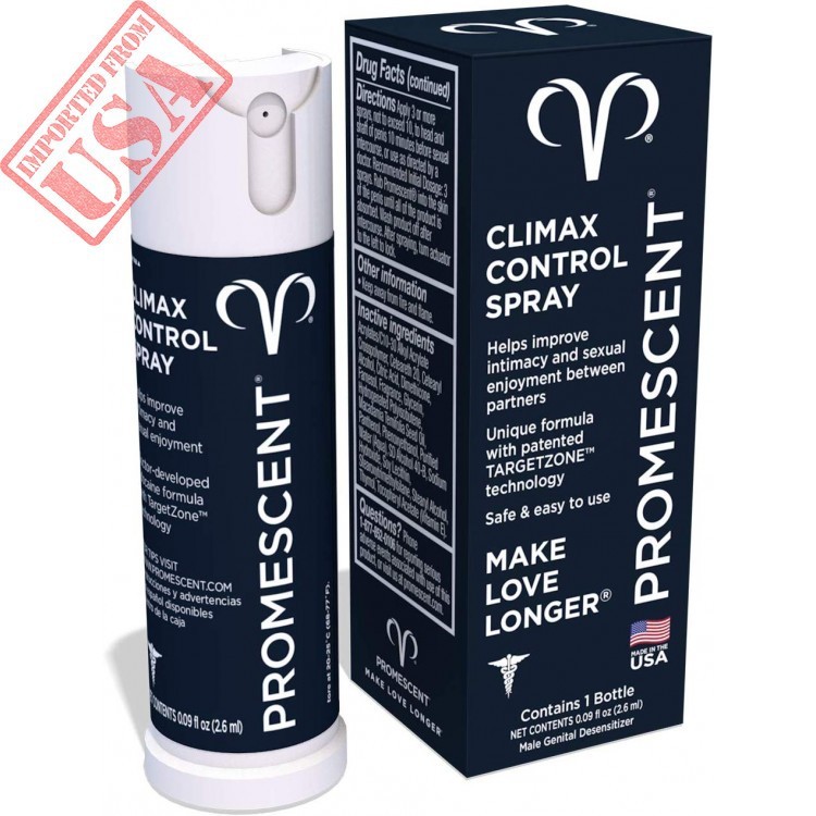 Promescent Made in the USA Desensitizing Delay Spray Prolonged