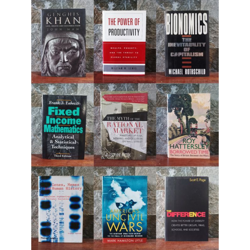 Hardbound Books (History, Investment, Fiction) Shopee Philippines