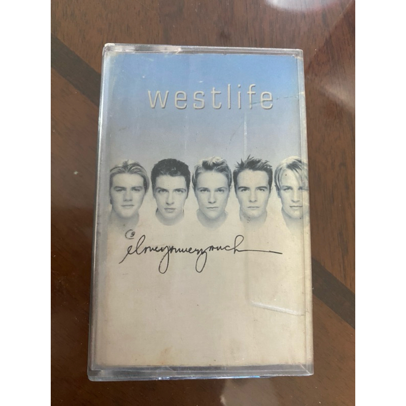 Westlife Original Music Album Cassette Tape Used Shopee Philippines