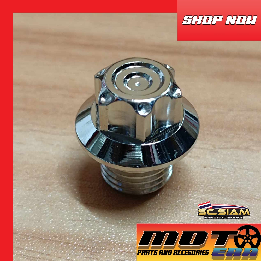 SC SIAM CNC ENGINE OIL + GEAR OIL BOLT SPIRAL ( HONDA / YAMAHA / SUZUKI