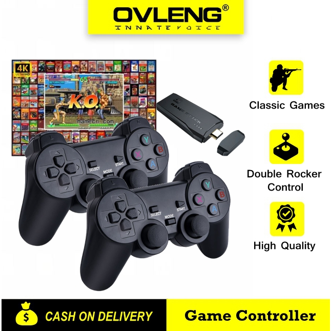 Antiskid Design 2.4G Wireless Controller Gamepad With 4K Ultra Hd Game
