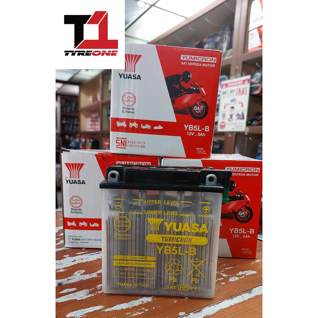 YUASA BATTERY5L YB5L-B (DRY) | Shopee Philippines